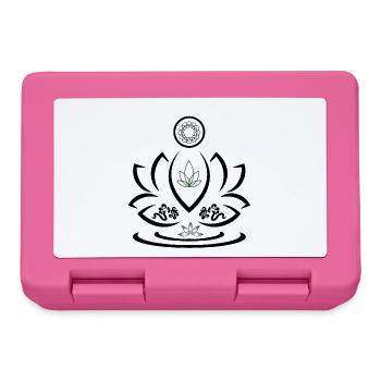 Muster des Ostens - Brotdose - Pink - Vorne