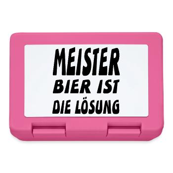Meister - Brotdose - Pink - Vorne