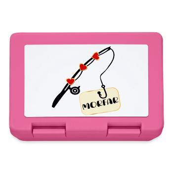 Grandpa Fishing Rod - Lunchbox - pink - Front