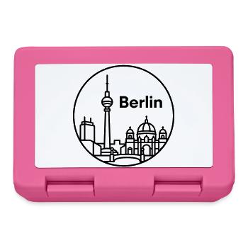 Berlin - Boîte à goûter - rose - Devant