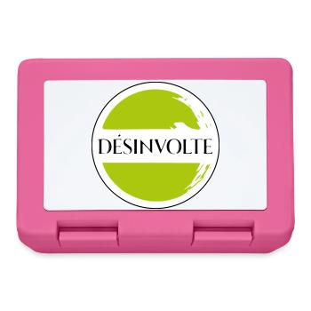 Désinvolte  - Boîte à goûter - rose - Devant