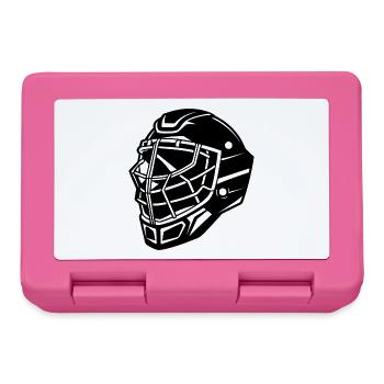 Goalie Mask - Lunchbox - pink - Front