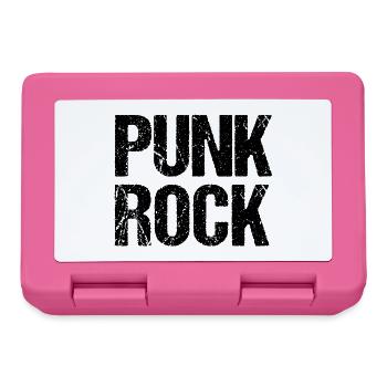 Distressed Punk Rock Logo-Design - Brotdose - Pink - Vorne