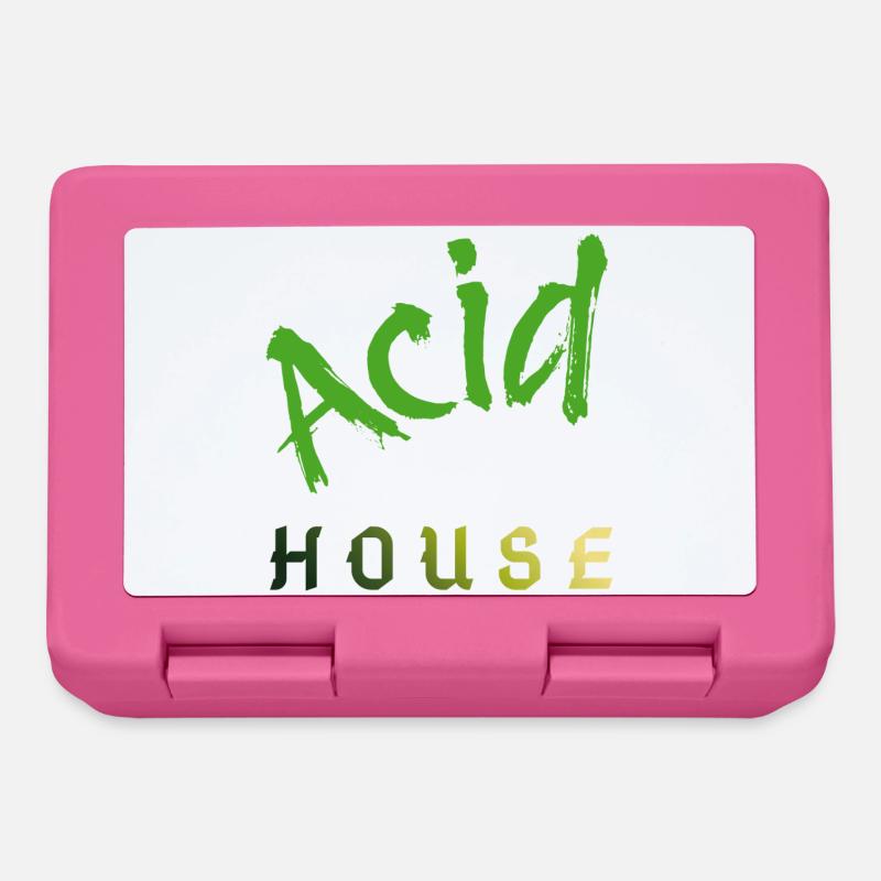 Acid House - Boîte à goûter - rose