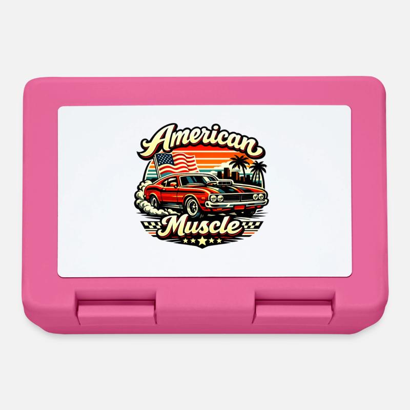 American_Muscle_4 - Brotdose - Pink