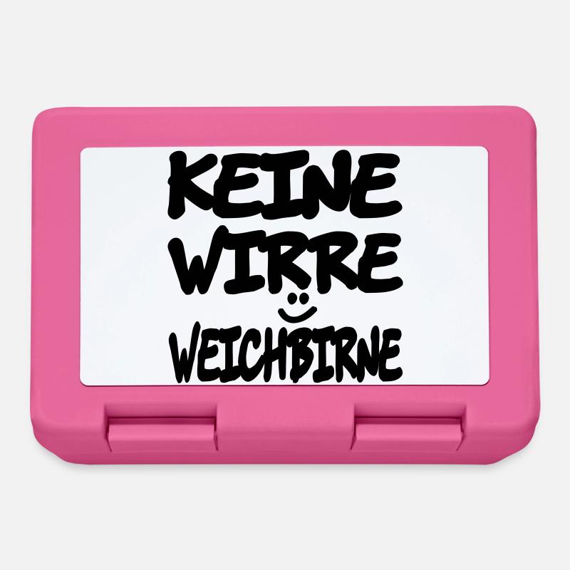 keine_wirre_weichbirne - Boîte à goûter - rose