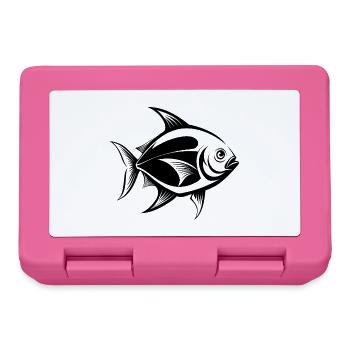 Goldener Pompano-Fisch - Brotdose - Pink - Vorne
