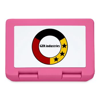 Germany black red gold - Lunchbox - pink - Front