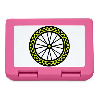 Bicycle Balance Bike Graphic - Lunchbox - pink - Front