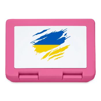 Ukraine Ukrainian flag - Lunchbox - pink - Front