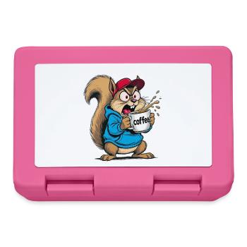squirrel - Lunchbox - pink - Front