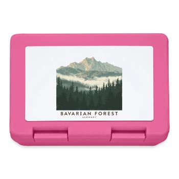 Bavarian Forest | Vintage National Park - Lunchbox - pink - Front