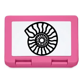 ammonite - Boîte à goûter - rose - Devant