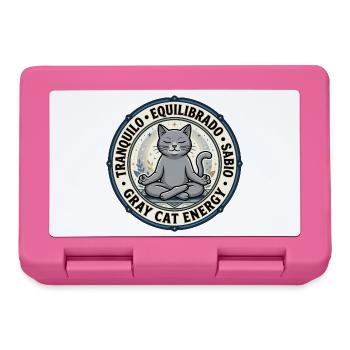Zen Gray Katzen-Energie - Brotdose - Pink - Vorne