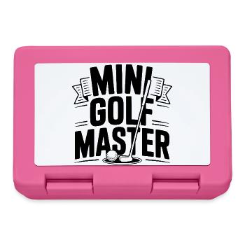 Golf Master - Lunchbox - pink - Front