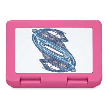 Crystal Streams – Strange Attractor - Lunchbox - pink - Front