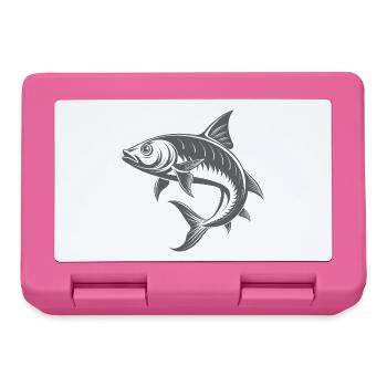 Tarponfisch - Brotdose - Pink - Vorne