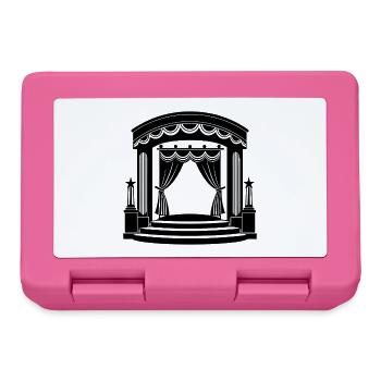 Theaterbühne - Brotdose - Pink - Vorne