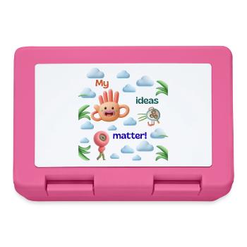 My ideas matter - Lunchbox - pink - Front