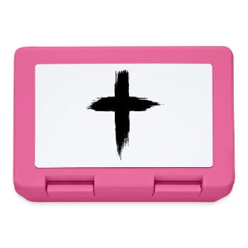 Christen Kreuz - Brotdose - Pink - Vorne