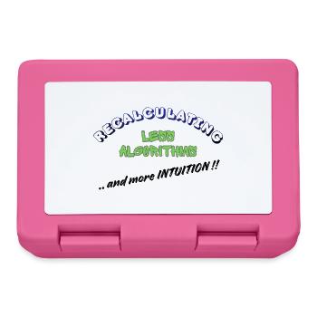 Neuberechnung – Weniger Algorithmen, mehr Intuition - Brotdose - Pink - Vorne