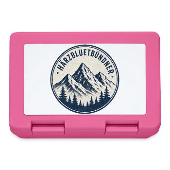 Bündner Härzbluetbündner - Brotdose - Pink - Vorne