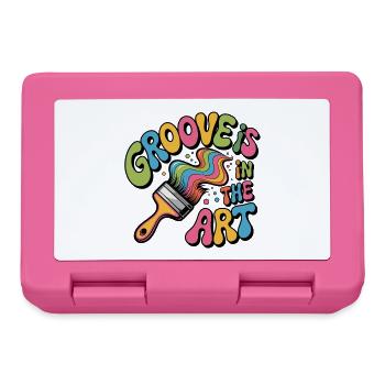 Groove is in the Art - Lunchbox - pink - Front
