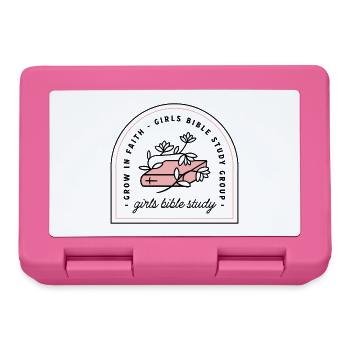 Girls bible study - Lunchbox - pink - Front
