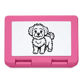 Maltipoo - Lunchbox - pink - Front