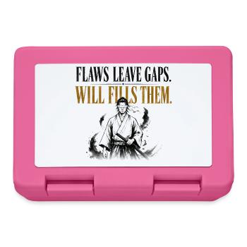 Stoic Samurai Will Fills Them Gym Motivation Shirt - Lunchbox - pink - Front