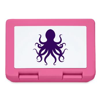 Octopus - Lunchbox - pink - Front