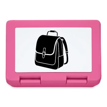 School Bag - Lunchbox - pink - Front