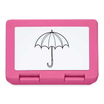 Umbrella - Lunchbox - pink - Front