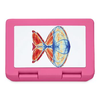 Feuer & Eis - Chaoskunst - Lunchbox - pink - Front