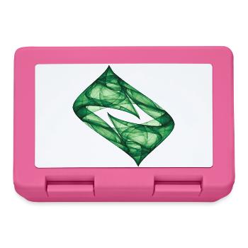 Dynamic Track - Nature - Chaos Art - Lunchbox - pink - Front
