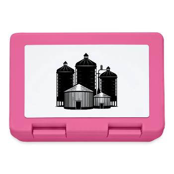 Grain Bins - Lunchbox - pink - Front