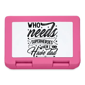 Super Hero - Lunchbox - pink - Front