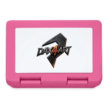 DAX4ART Logo métallique Lightning - Boîte à goûter - rose - Devant