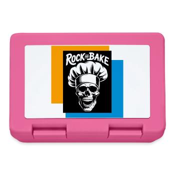 Rock and Bake Skull Cook - Lunchbox - pink - Front