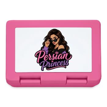 Persische Prinzessin Glamour - Brotdose - Pink - Vorne