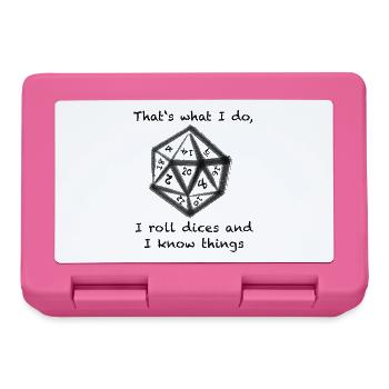 DM Tirion - Brotdose - Pink - Vorne