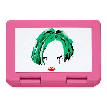 Green Girl - Brotdose - Pink - Vorne