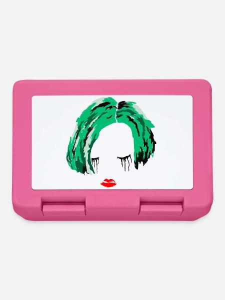 Green Girl - Brotdose - Pink