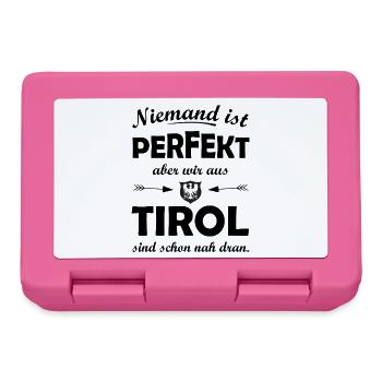 Die Tiroler - Brotdose - Pink - Vorne
