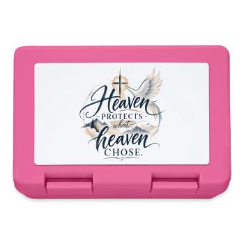 Der Himmel schützt, was der Himmel wählt - Brotdose - Pink - Vorne