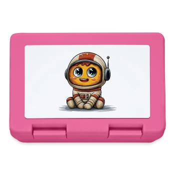 Kuscheliger Astronauten  - Brotdose - Pink - Vorne