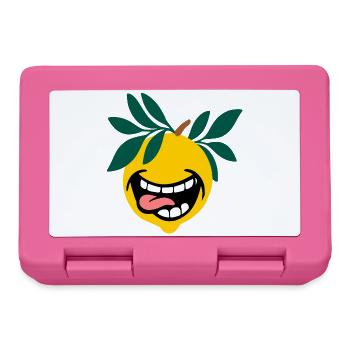  Saure Zitronen - Brotdose - Pink - Vorne