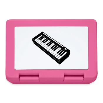 Klavier - Brotdose - Pink - Vorne