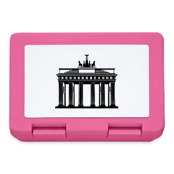 Brandenburger Tor - Brotdose - Pink - Vorne