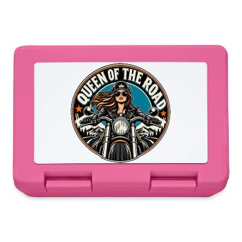 Queen of the Road Motorrad Diva - Brotdose - Pink - Vorne